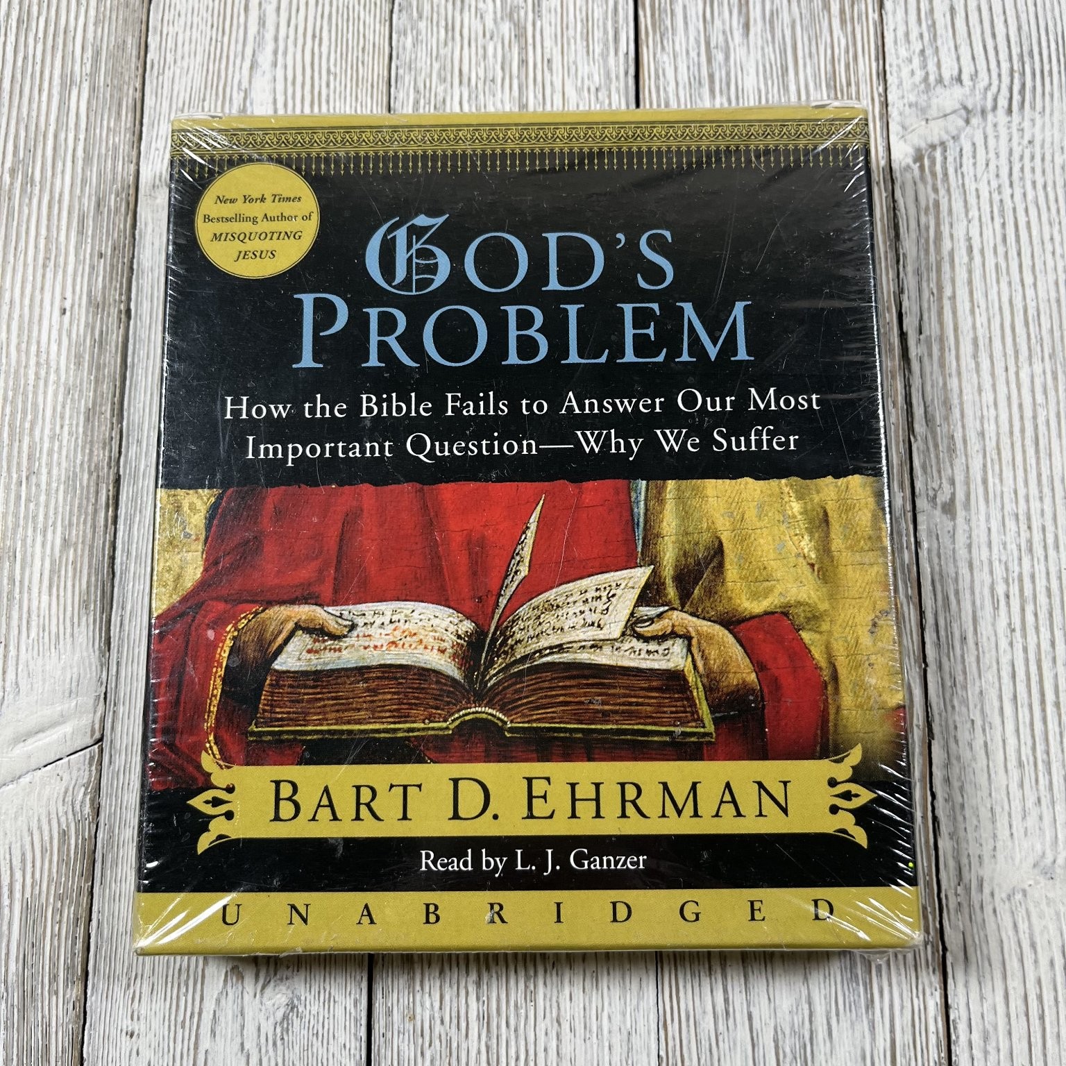 God’s Problem by Bart D. Ehrman Audiobook CDs Unabridged 8 Discs