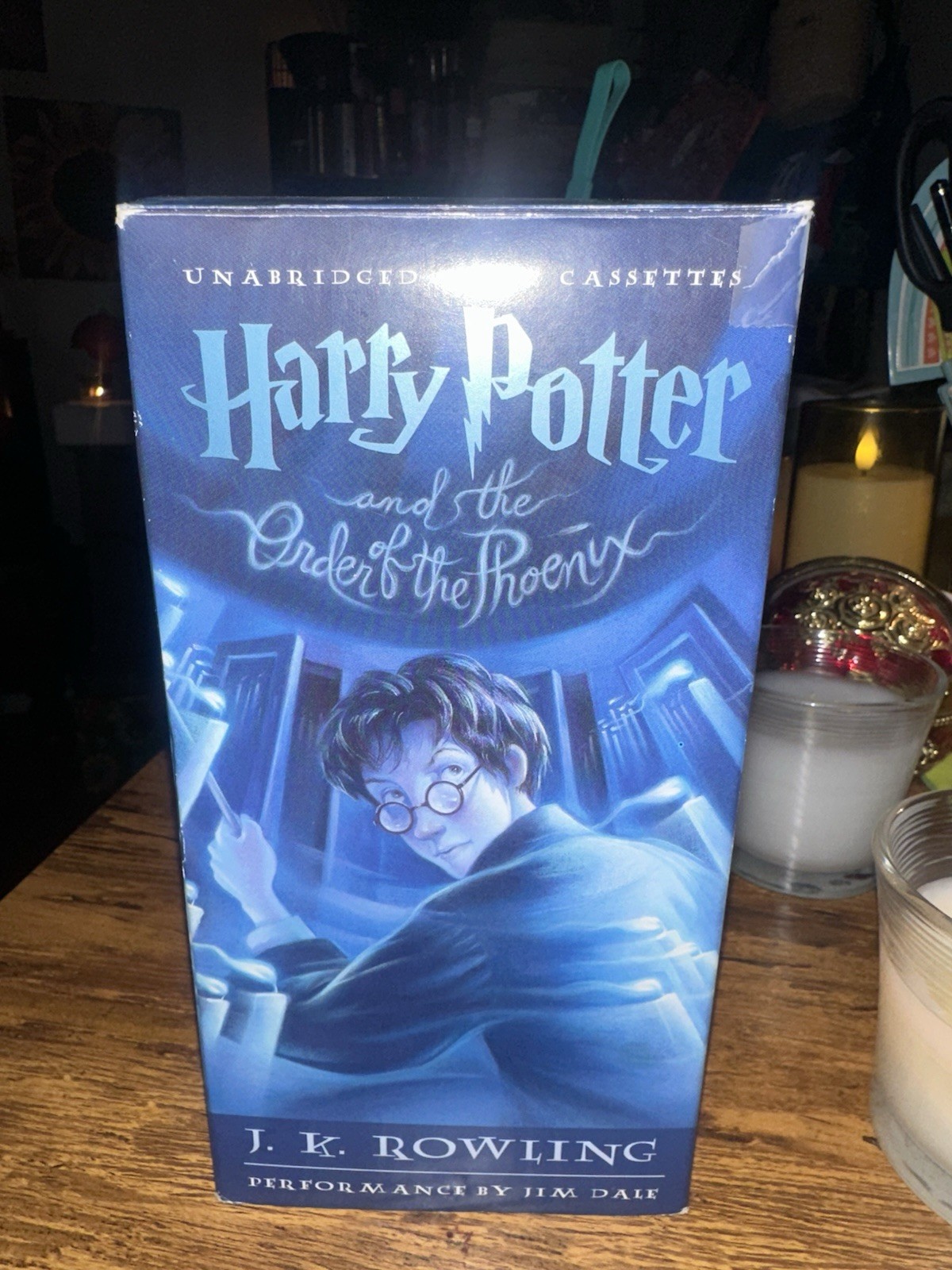 Harry Potter Order of the Phoenix Unabridged Cassette Audiobook J.K. Rowling Ji…