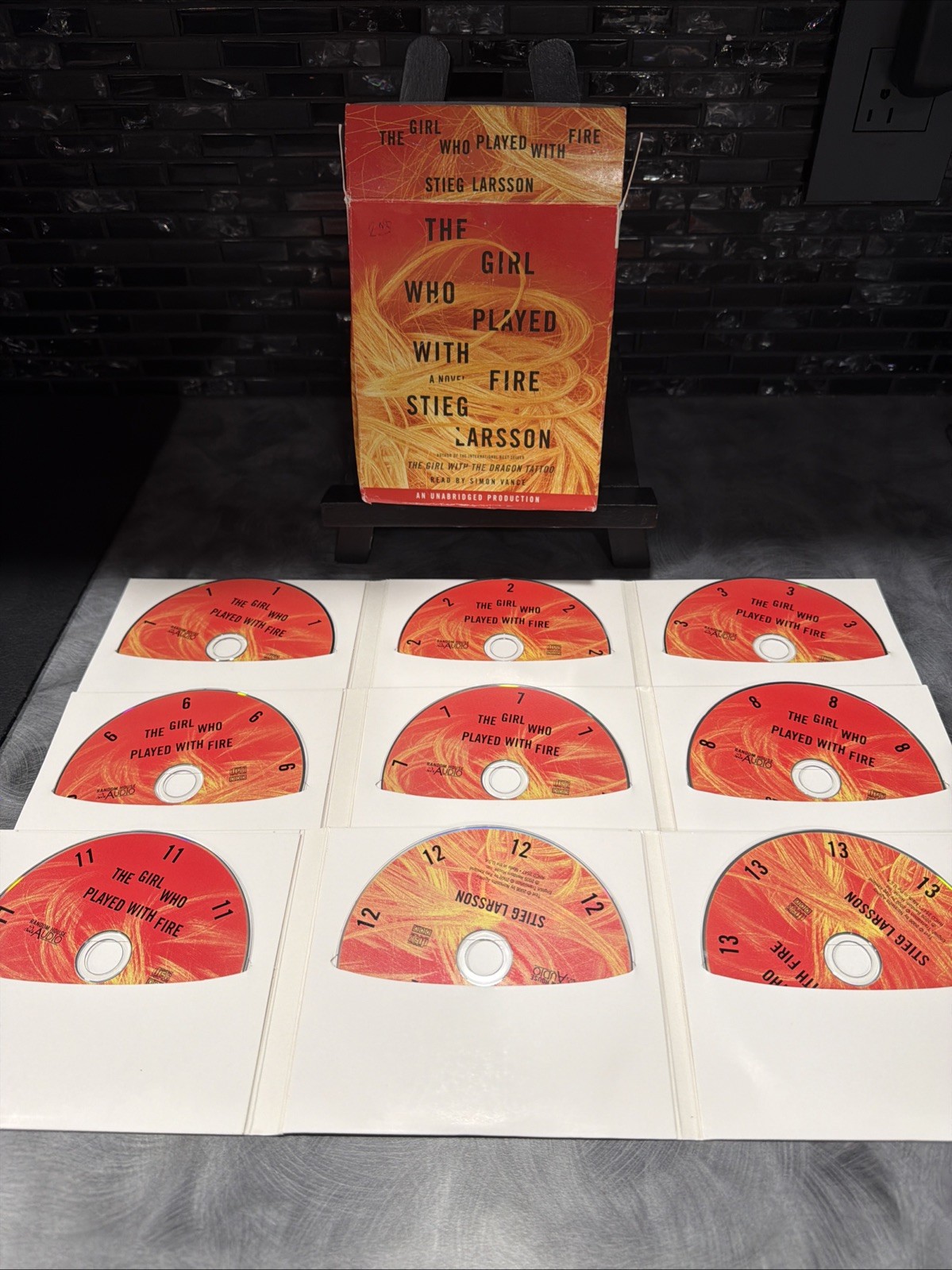 The Girl Who Played with Fire by Stieg Larsson, CD, AUD