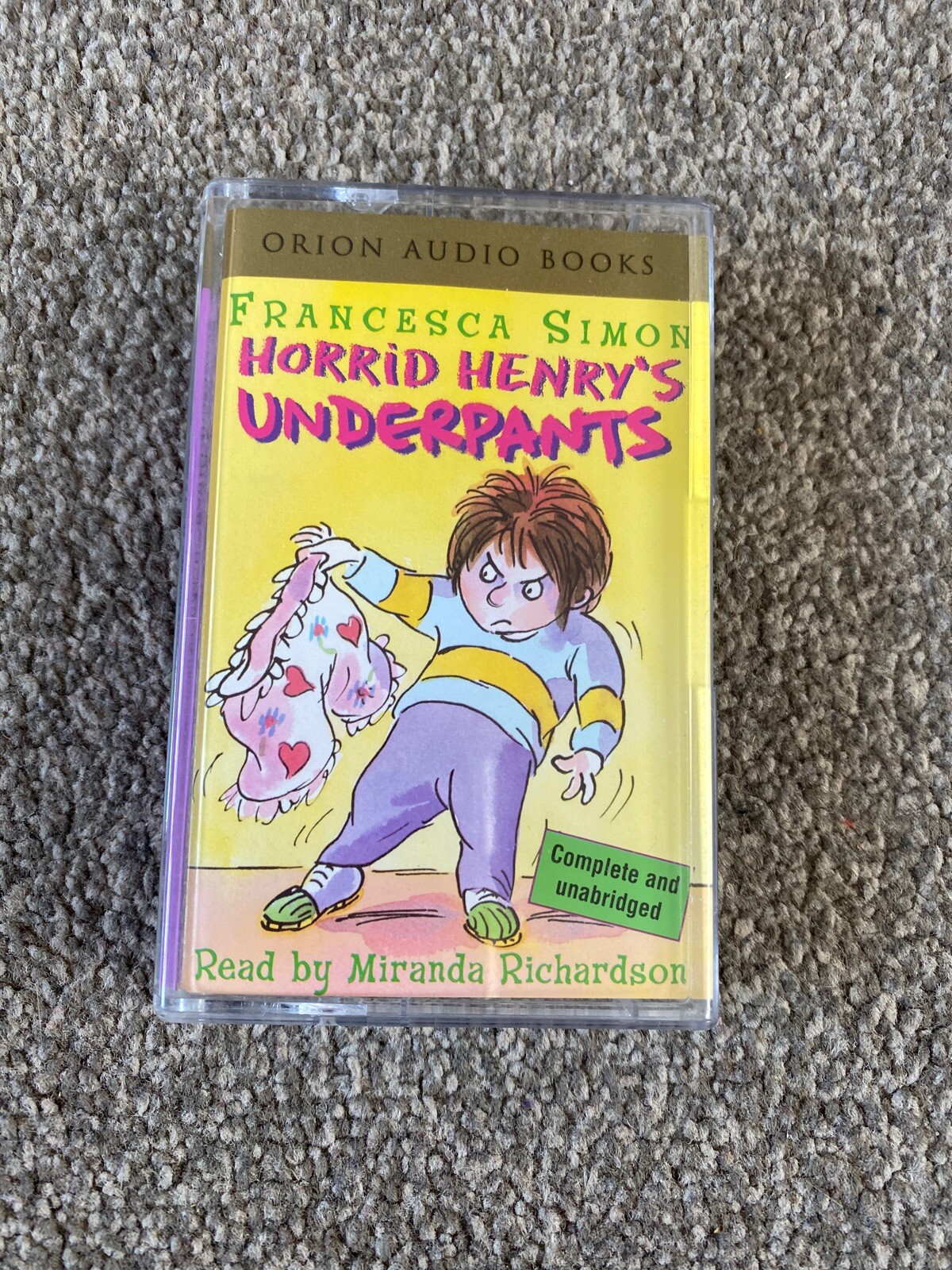Horrid Henry’s Underpants Audio Book Tape