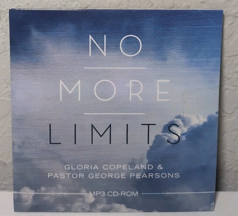 No More Limits Gloria Copeland /Pastor George Pearsons 10 Message MP3 CD-ROM NEW