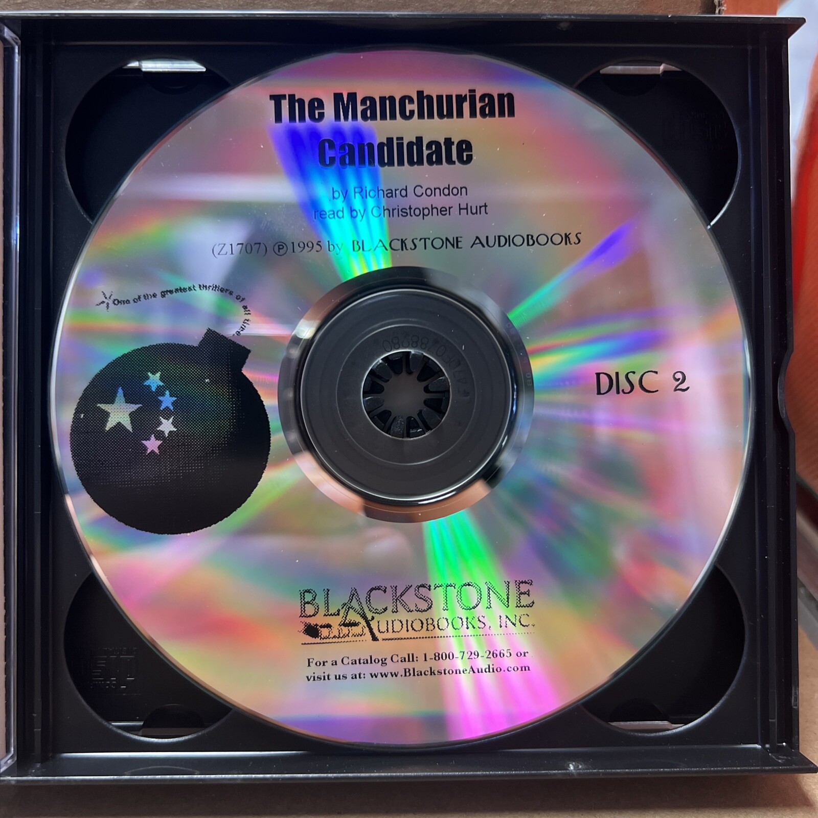The Manchurian Candidate by Richard Condon 1998 Unabridged CD Discs 1-8