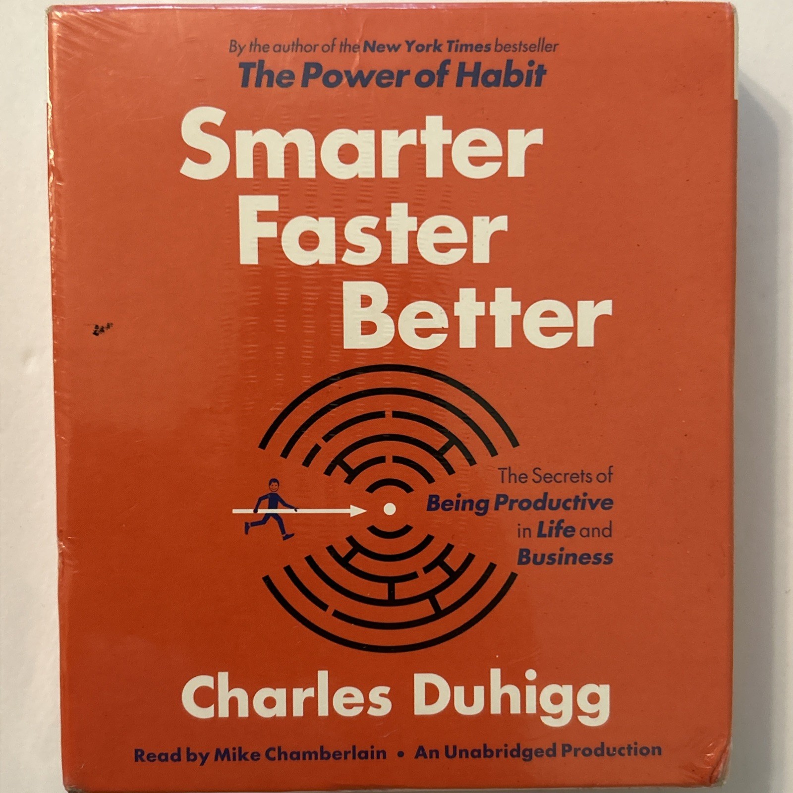 Smarter Faster Better CD Audiobook Charles Duhigg 2016 Penguin Random House NEW