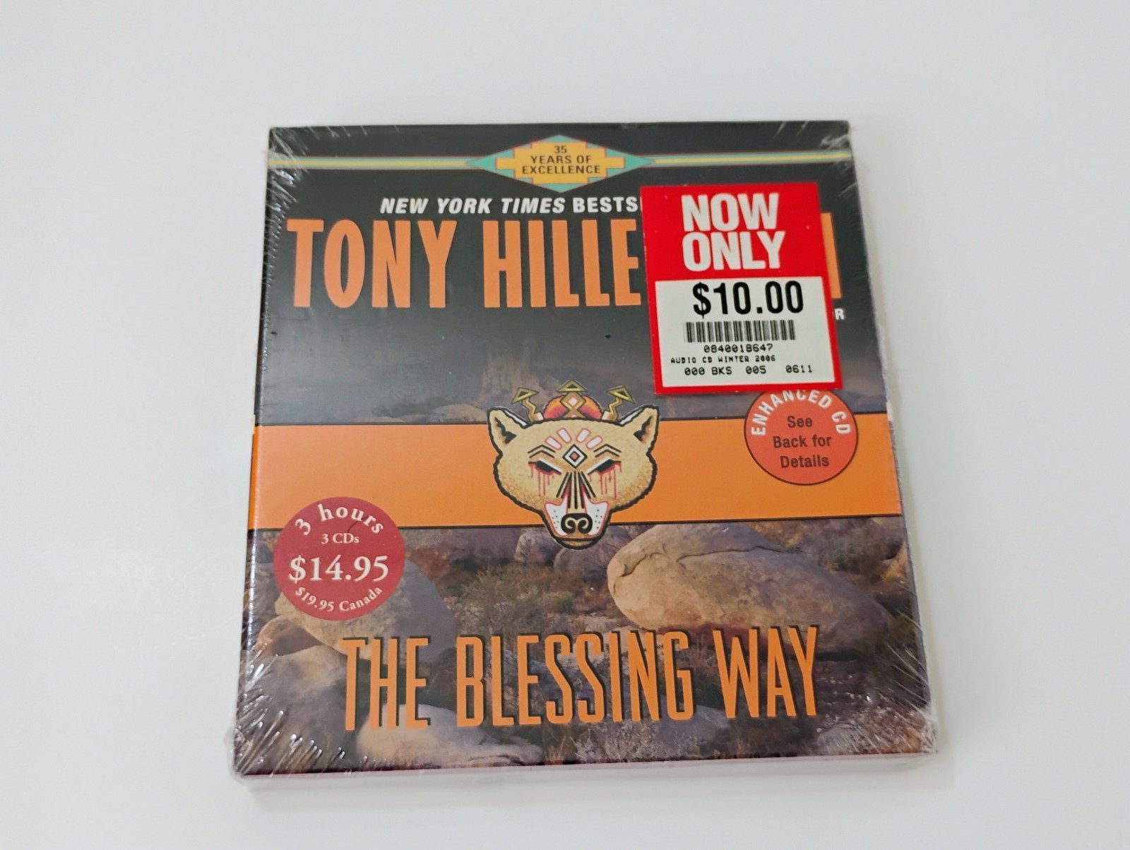 The Blessing Way by Tony Hillerman 3 Disc/CD Audiobook SEALED