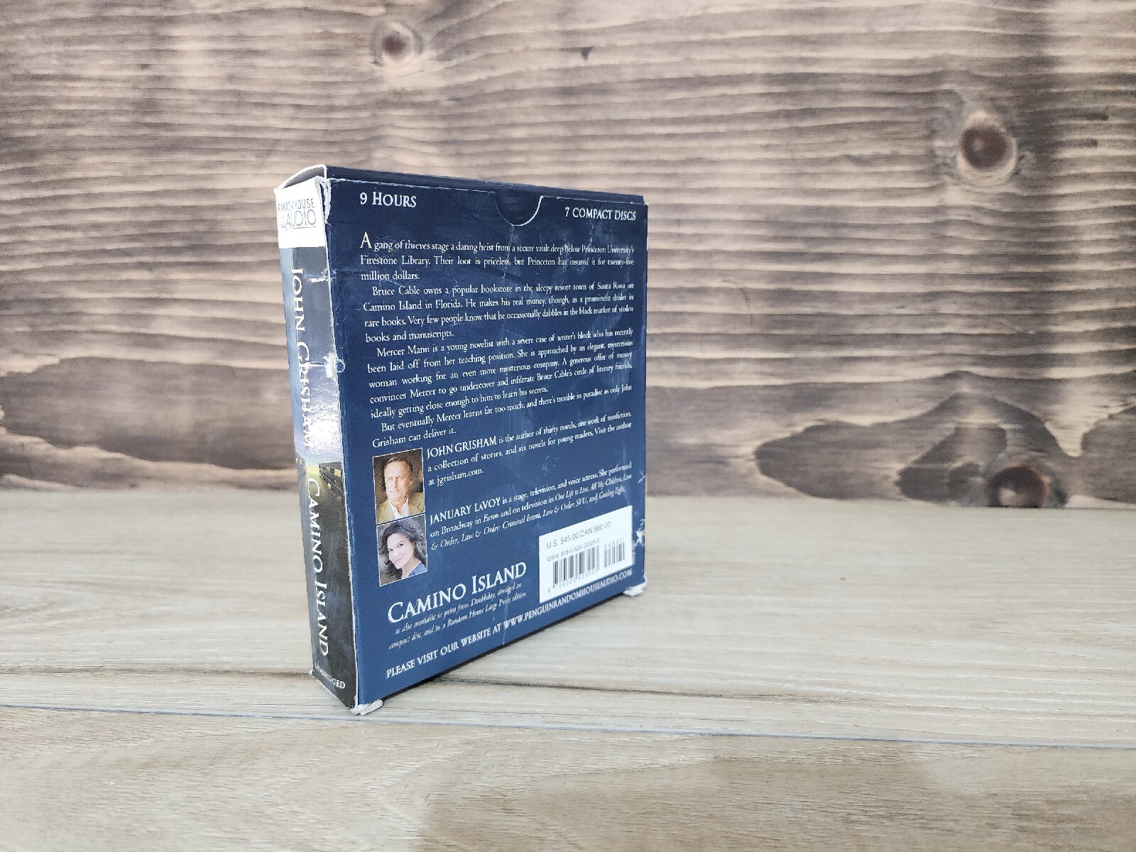Camino Island By John Grisham Audiobook CD Unabridged Compact Disc Complete Set