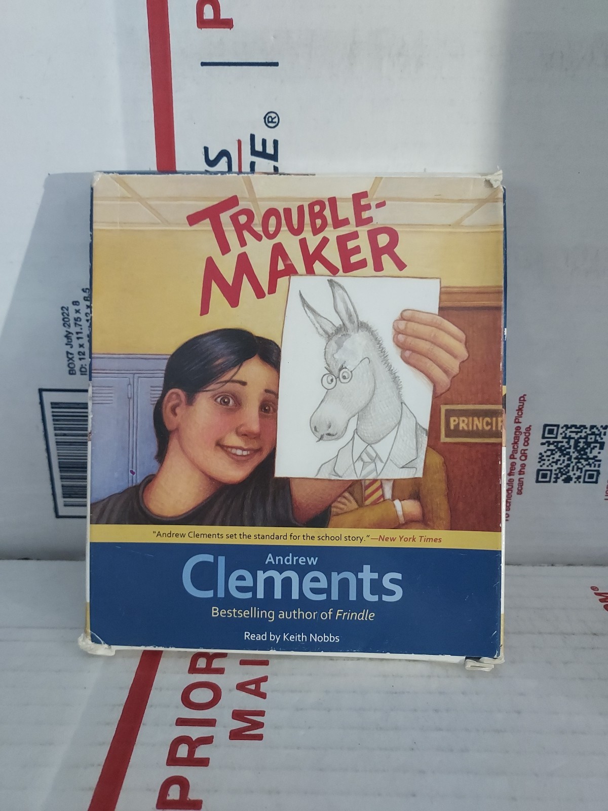 Troublemaker by Andrew Clements (2011, Compact Disc, Unabridged edition) #139