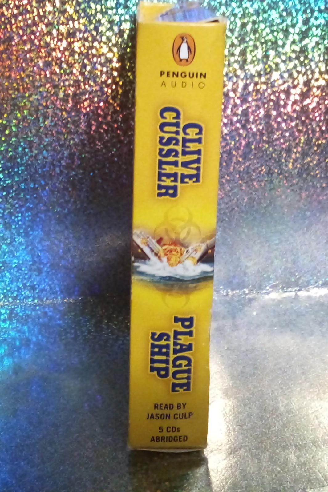 (CZBA) «PLAGUE SHIP» CLIVE CUSSLER / JACK DU BRUL / 5-CD / PRE-HEARD / 2008