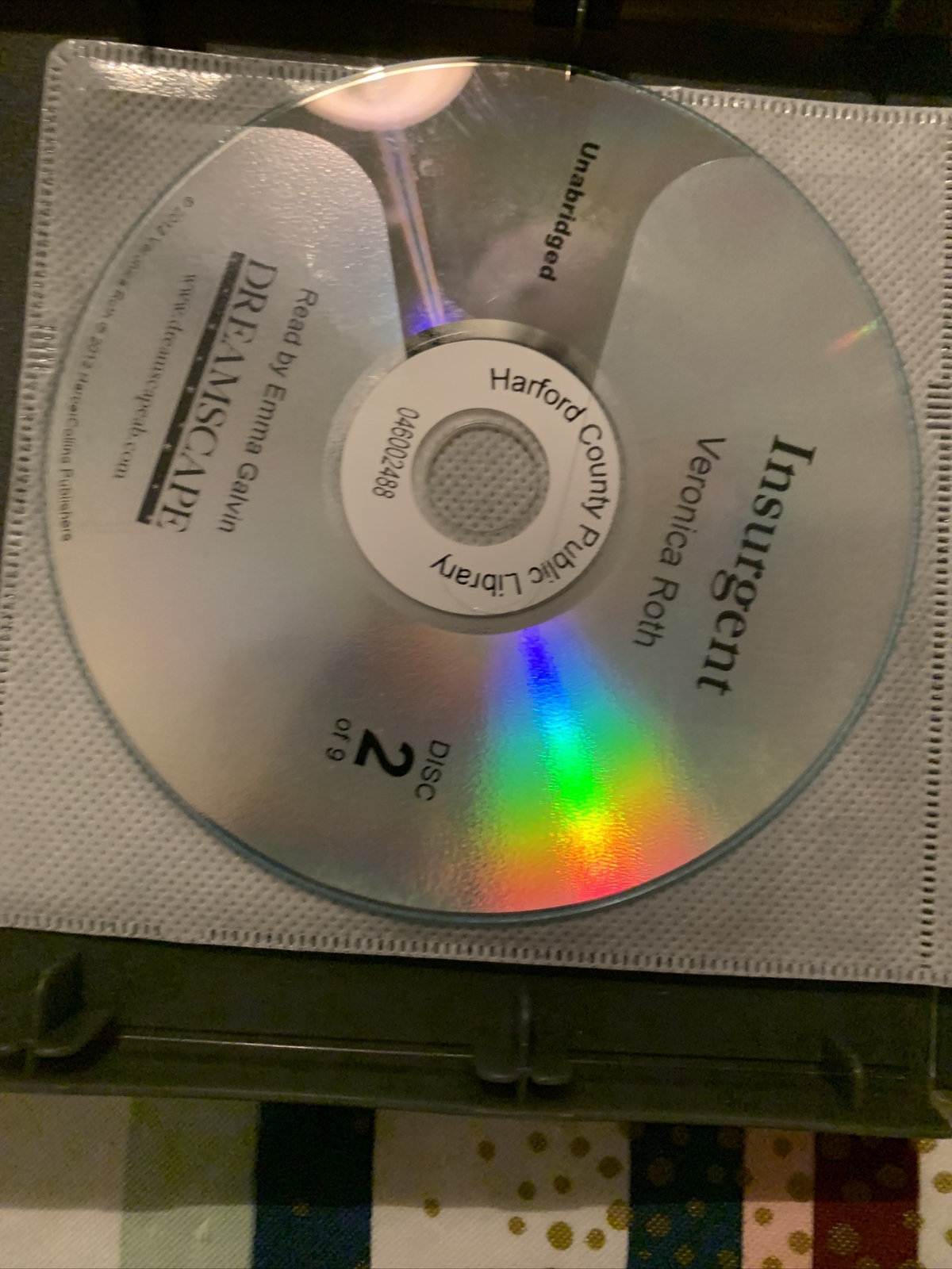 Divergent Ser.: Insurgent by Veronica Roth (2012, Compact Disc)