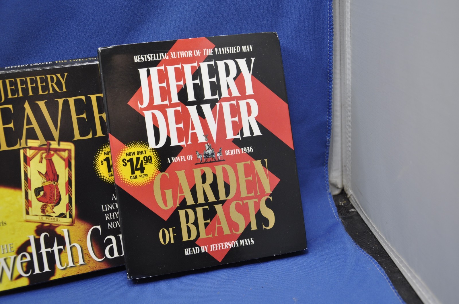 Three Jeffery Deaver CD Audiobooks