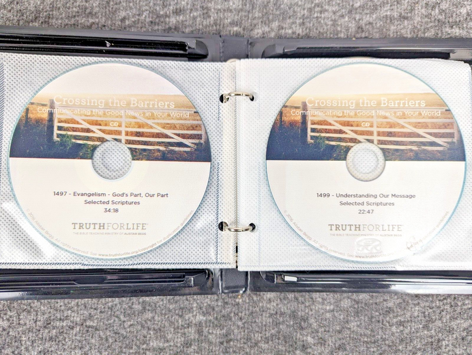 Crossing The Barriers Communicating The Good News In Your World CD Alistair Begg