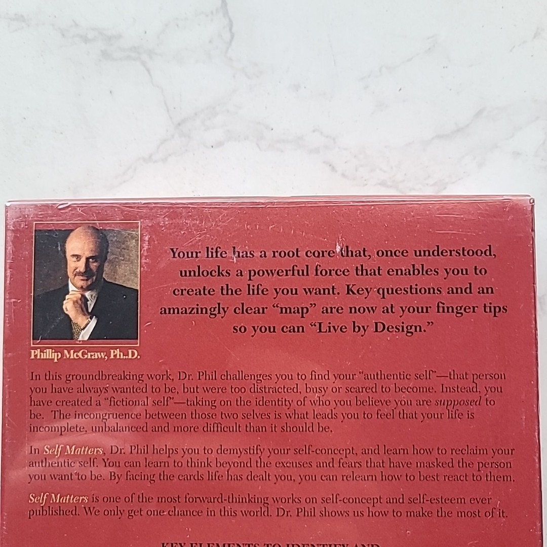 SELF MATTERS by Dr. Phillip C. McGraw Dr. Phil NEW 5 CD Audiobook Creating Life