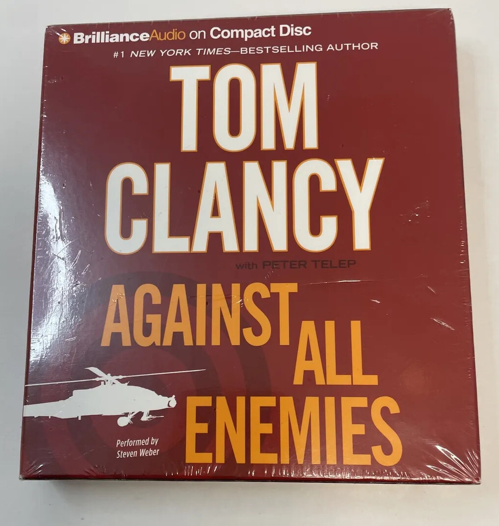 Against All Enemies by Tom Clancy 2013, Compact Disc, Abridged edition