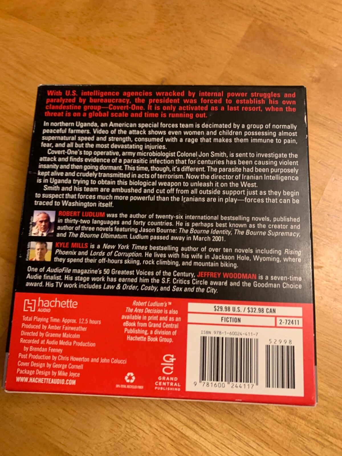 Robert Ludlum’s The Ares Decision A Covert One Novel by Kyle Mills 10 Audio CDs