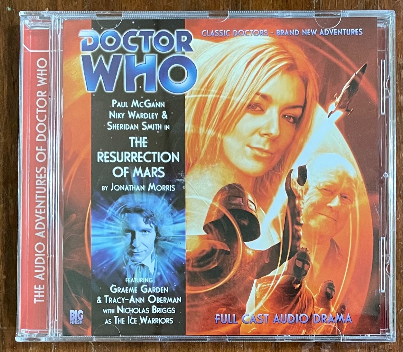 Doctor Who The Resurrection Of Mars CD Audiobook Jonathan Morris Paul McGann