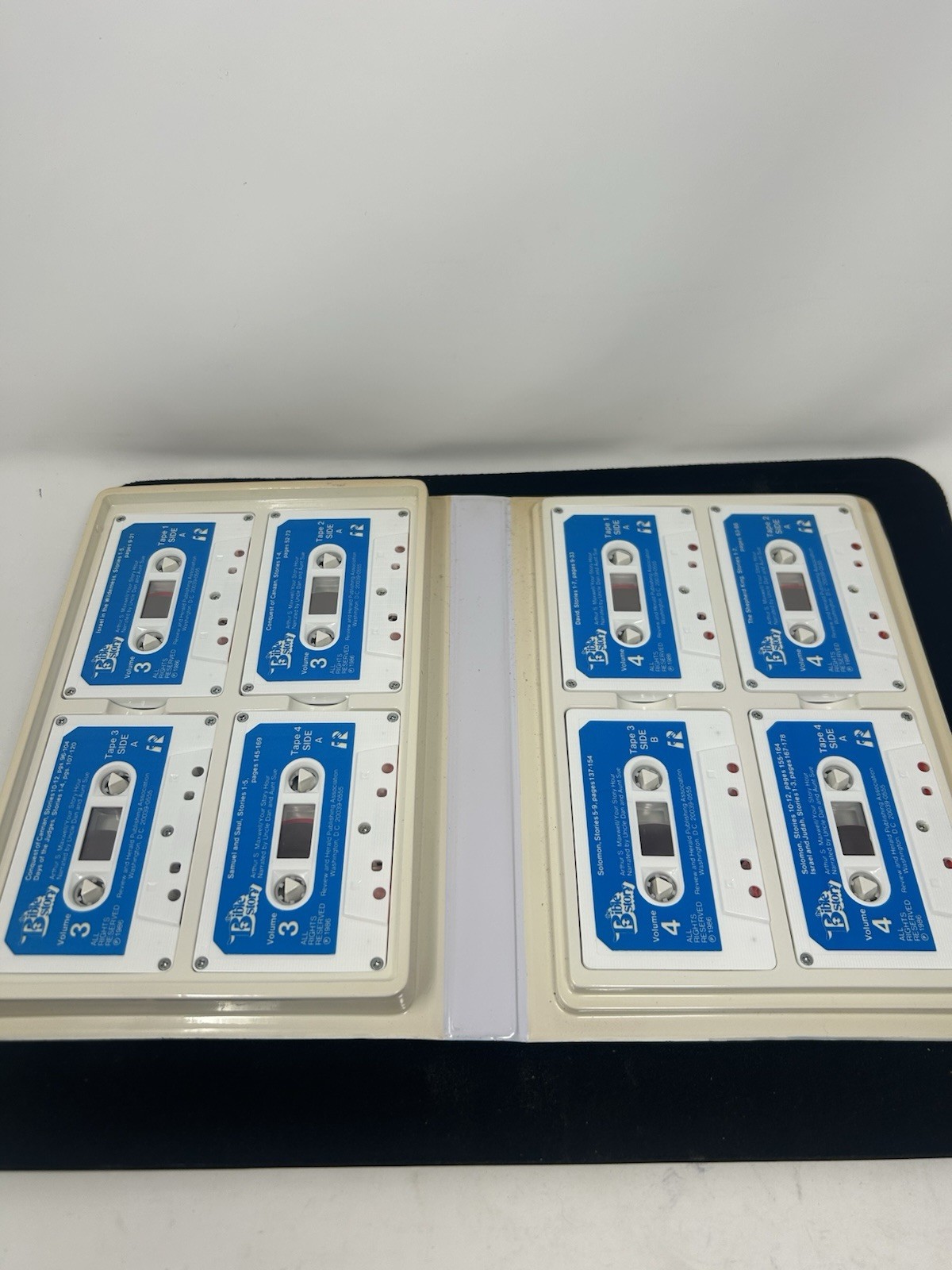 The Bible Story Cassette Library Vol 1–10 Arthur S Maxwell Complete Set Pre Own