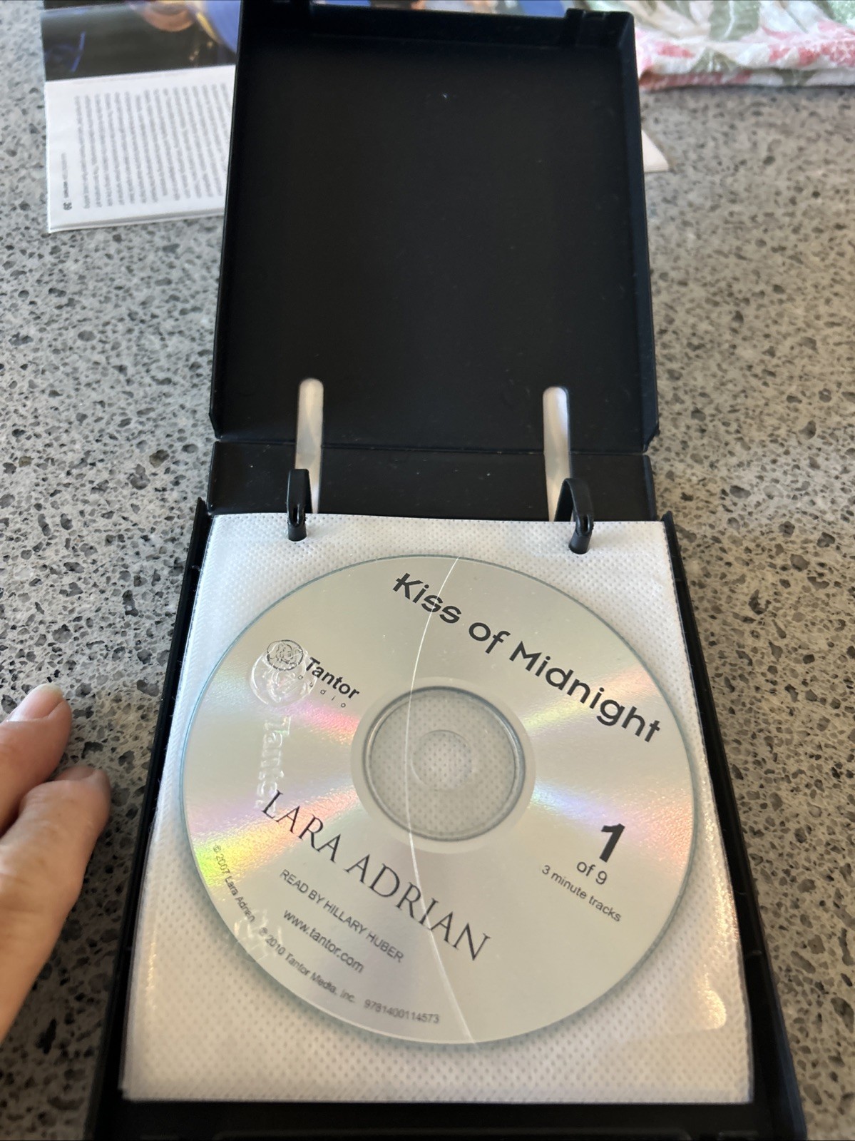 Kiss of Midnight by Lara Adrian Midnight Breed #1 Audiobook 9 CD’s Lk New