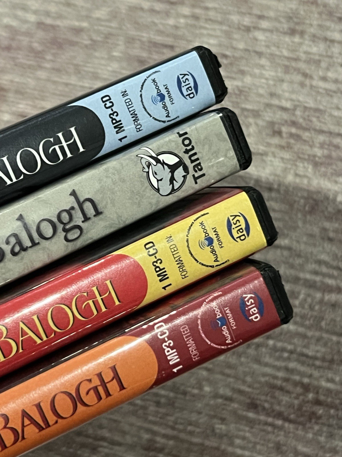 Mary Balogh Romance Series (Brilliance Audiobook MP3-CD Set Of 4) Very Good !