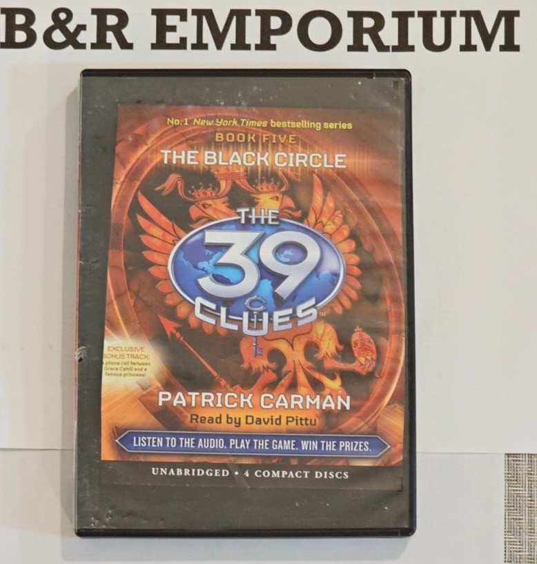 Patrick Carman — The 39 Clues Book Five: The Black Circle (2009) 4-CD Audiobook