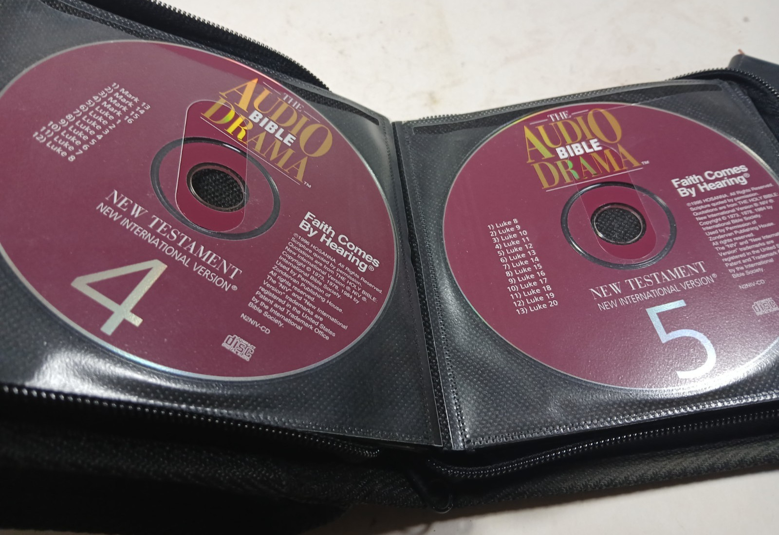 The Audio Bible Drama — Faith Comes By Hearing New Testament 16 CD Set in Case