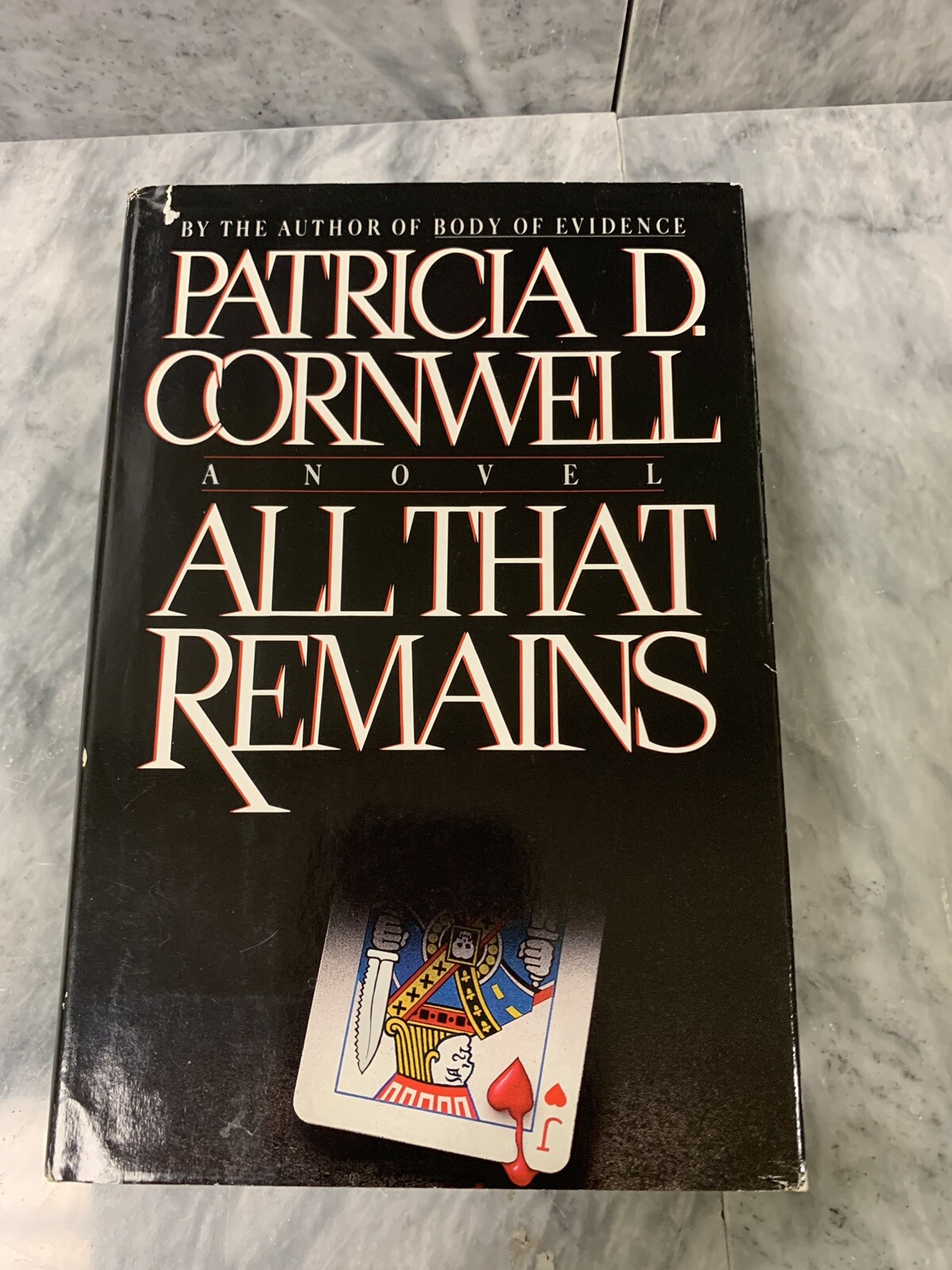 All That Remains by Patricia Cornwell (1992, Hardcover)