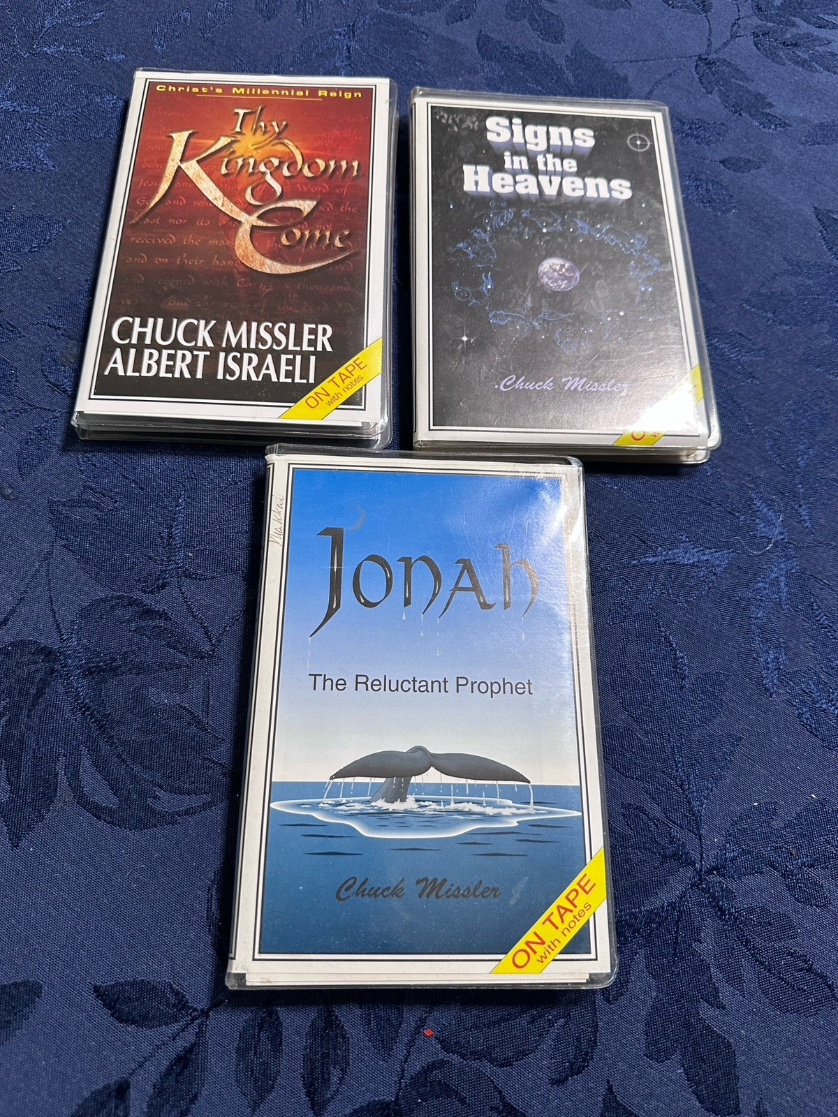 Chuck Missler Koinonia House Audio Cassette Lot 3 Bible Prophecy Teaching