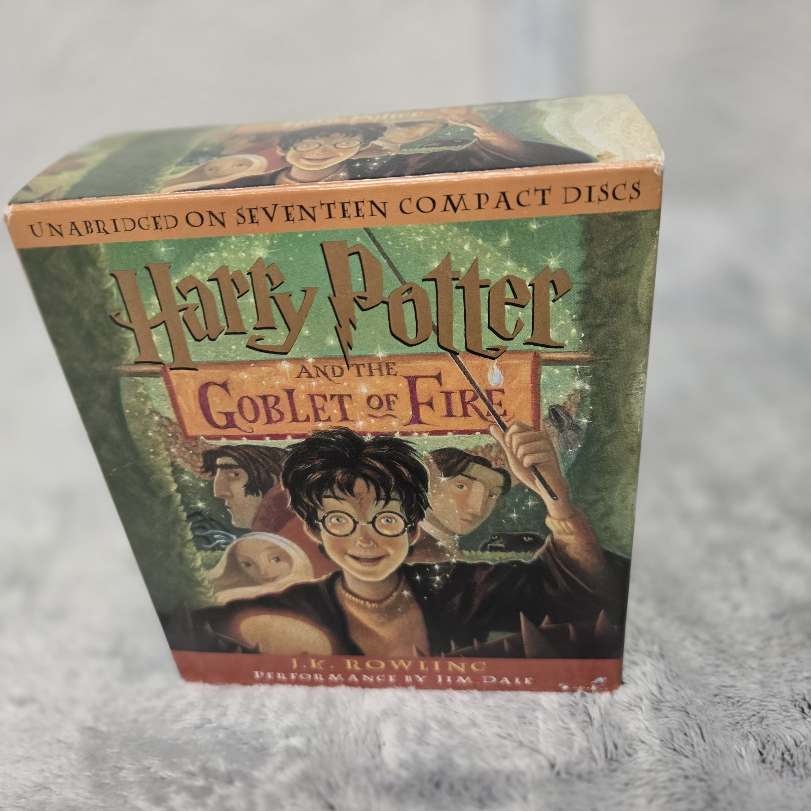 Harry Potter and the Goblet of Fire Audio Book Unabridged on Seventeen CDs