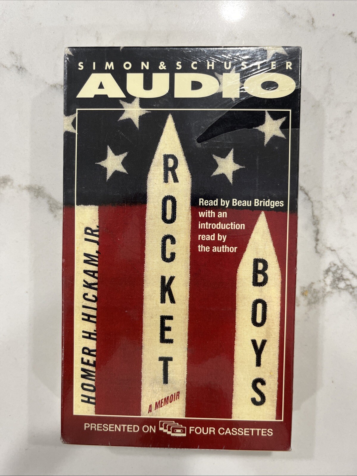 New! Rocket Boys by Homer Hickman Jr. Audio Cassettes Beau Bridges Sealed 1998