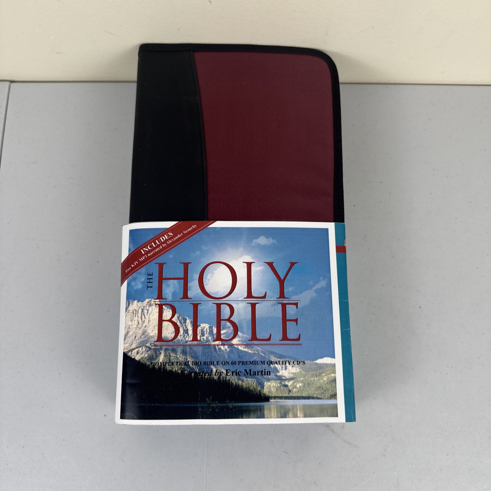 Holy Bible King James Version 60 CD Collection w/ Case & Scourby OT & NT MP3’s