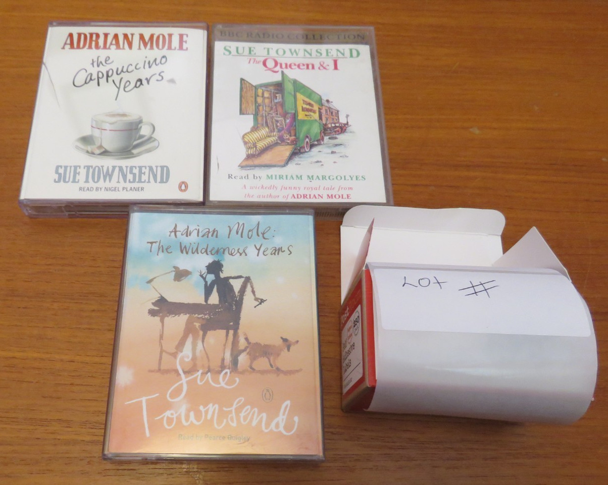 Lot # Job Lot Bundle Audio Books Comedy Humour. Adrian Mole Sue Townsend:
