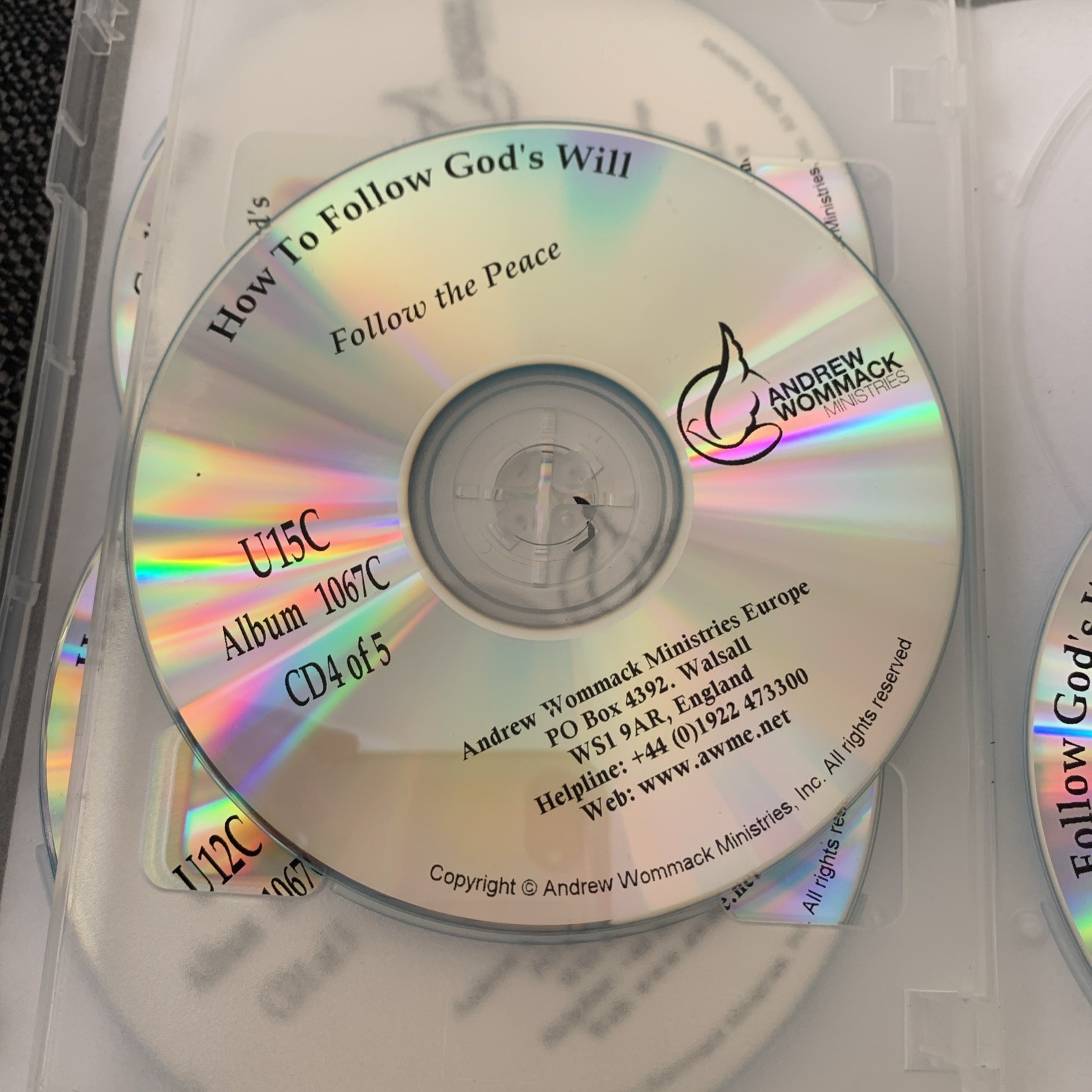Andrew Wommack How To Follow God’s Will — 5 CD Set — 2021