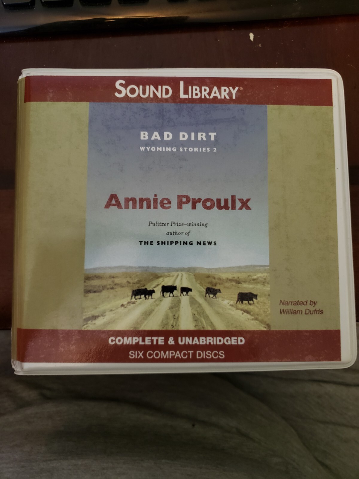 BAD DIRT Wyoming Stories 2 by Annie Proulx 6 CDs Audiobook