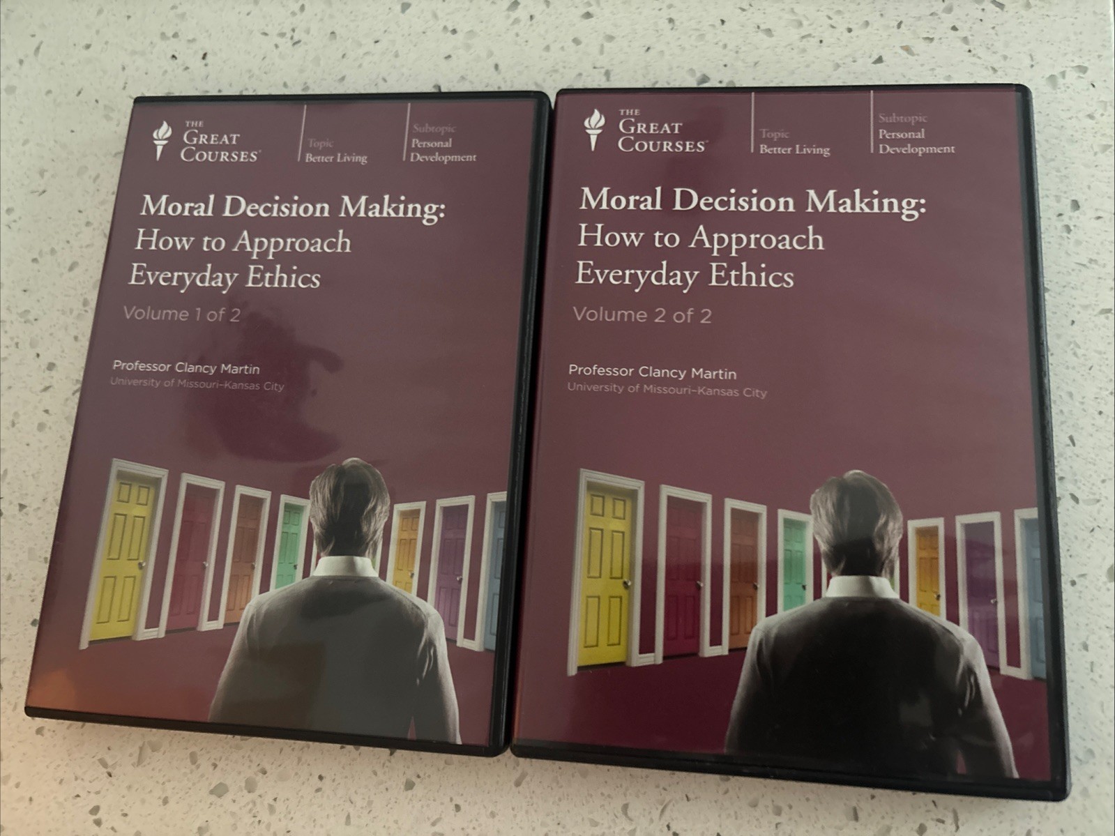 New! Great Courses: Moral Decision Making- Everyday Ethics 12 CD’s & Guide