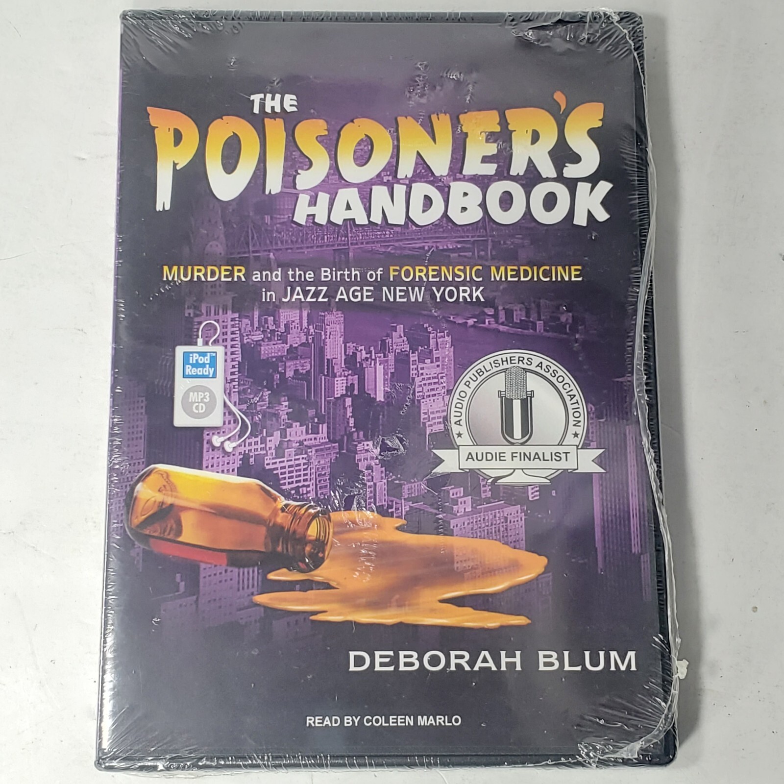 Poisoner’s Handbook: Murder and the Birth of Forensic Medicine -Audiobook MP3 CD