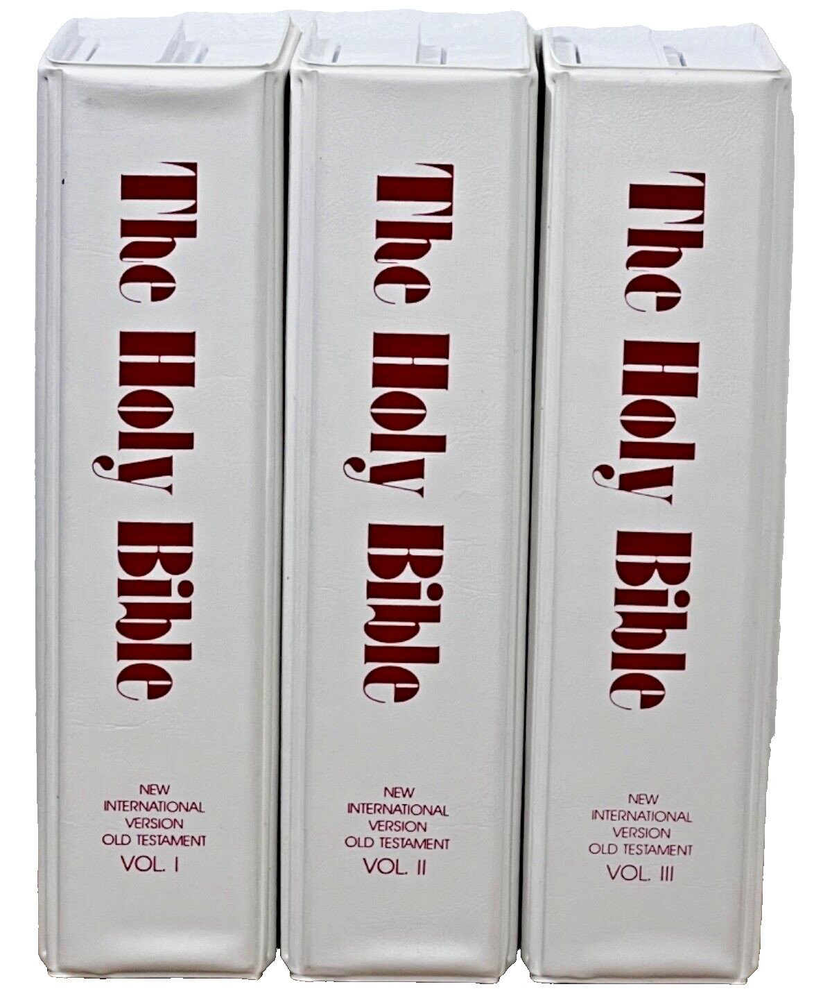 The Holy Bible New International Version Old Testament Vol 1-3 36 Cassettes