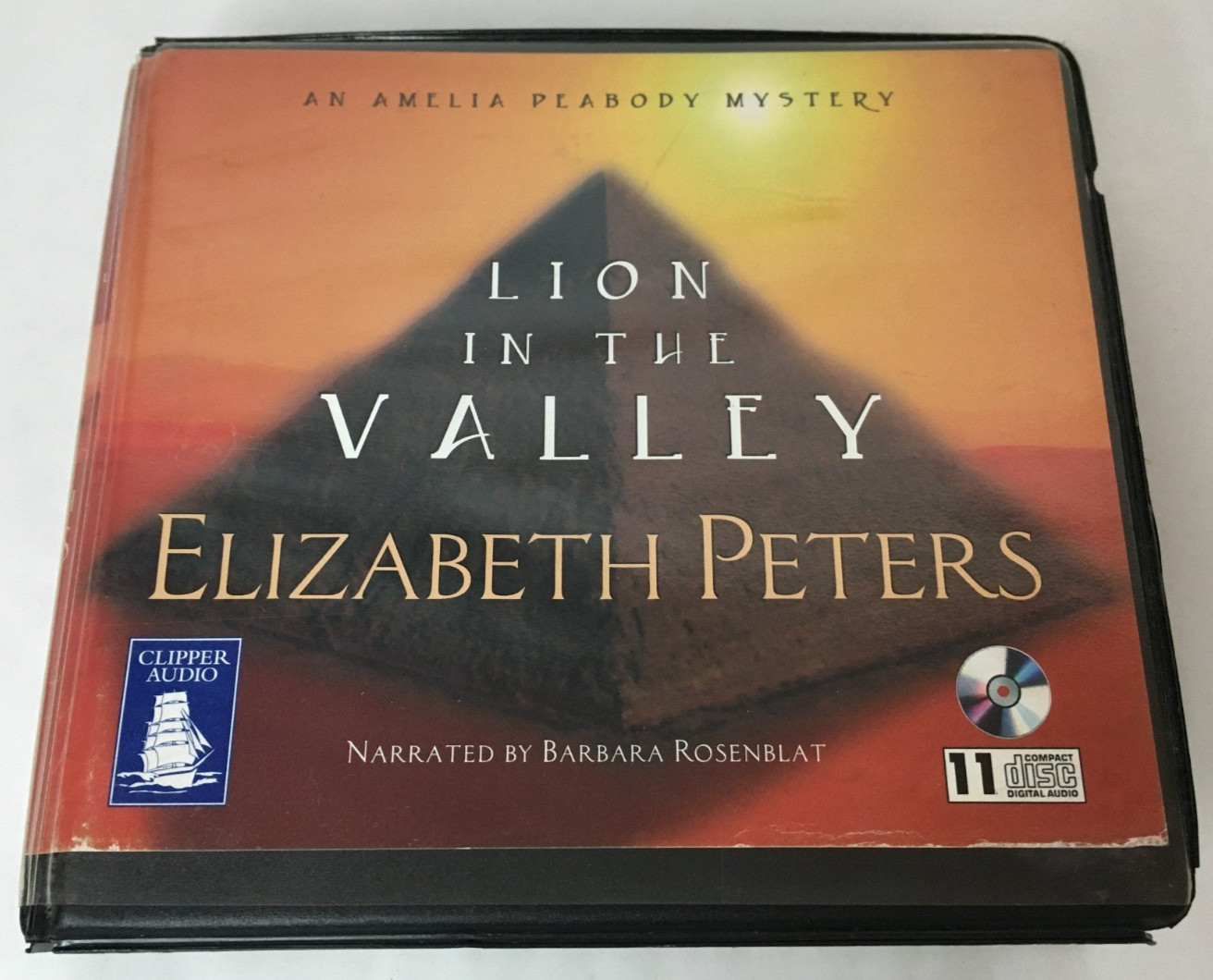 Lion in the Valley by Elizabeth Peters — Audiobook 11 CDs Amelia Peabody