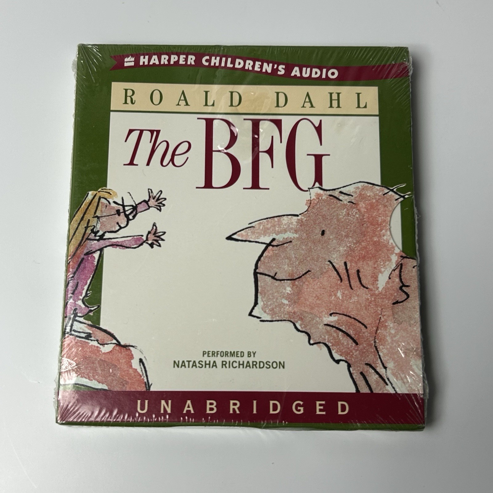 The BFG by Roald Dahl (4 CDs, Unabridged Audiobook, 2006) New & Sealed