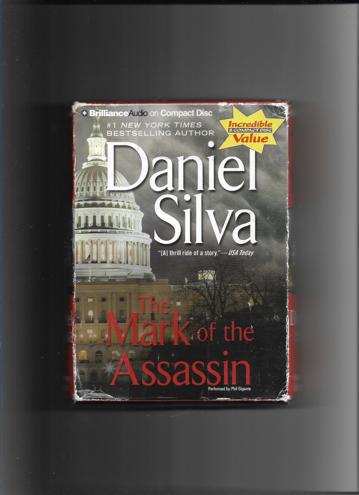 The Mark of the Assassin by Daniel Silva, CD, AUD