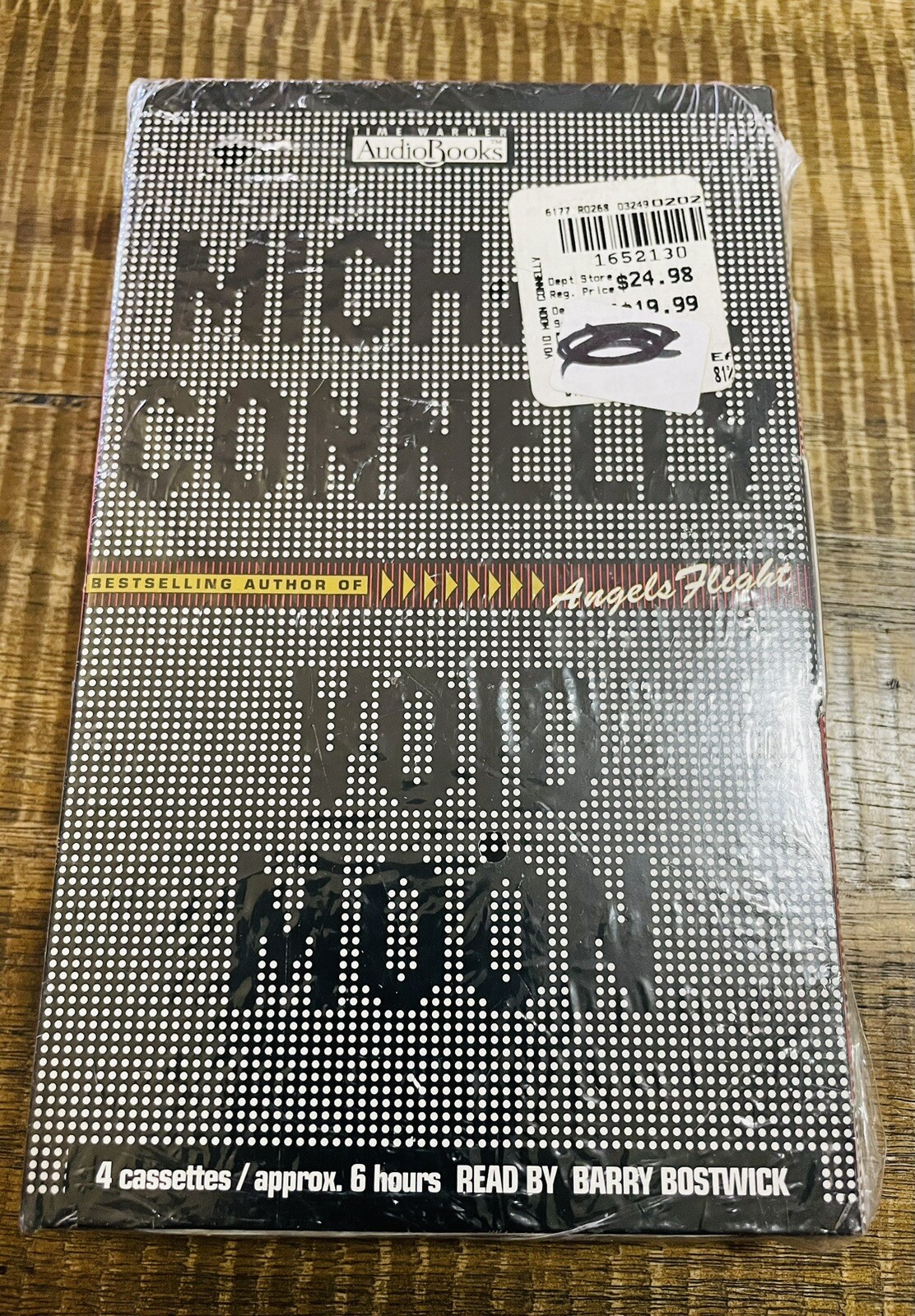 Michael Connelly Void Moon Audio Book 4 Cassettes / 6 Hrs Read by Barry Bostwick