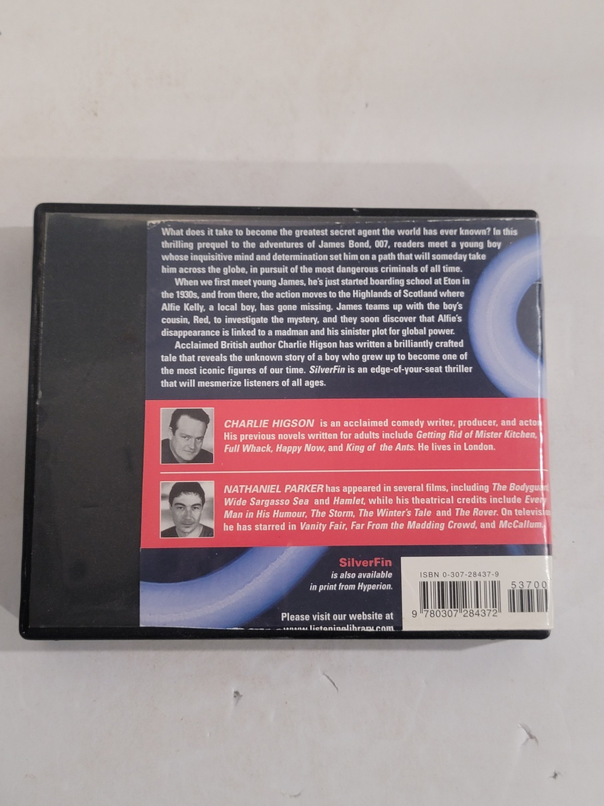 SilverFin: A James Bond Adventure Unabridged Charlie Higson AUDIO BOOK CD young