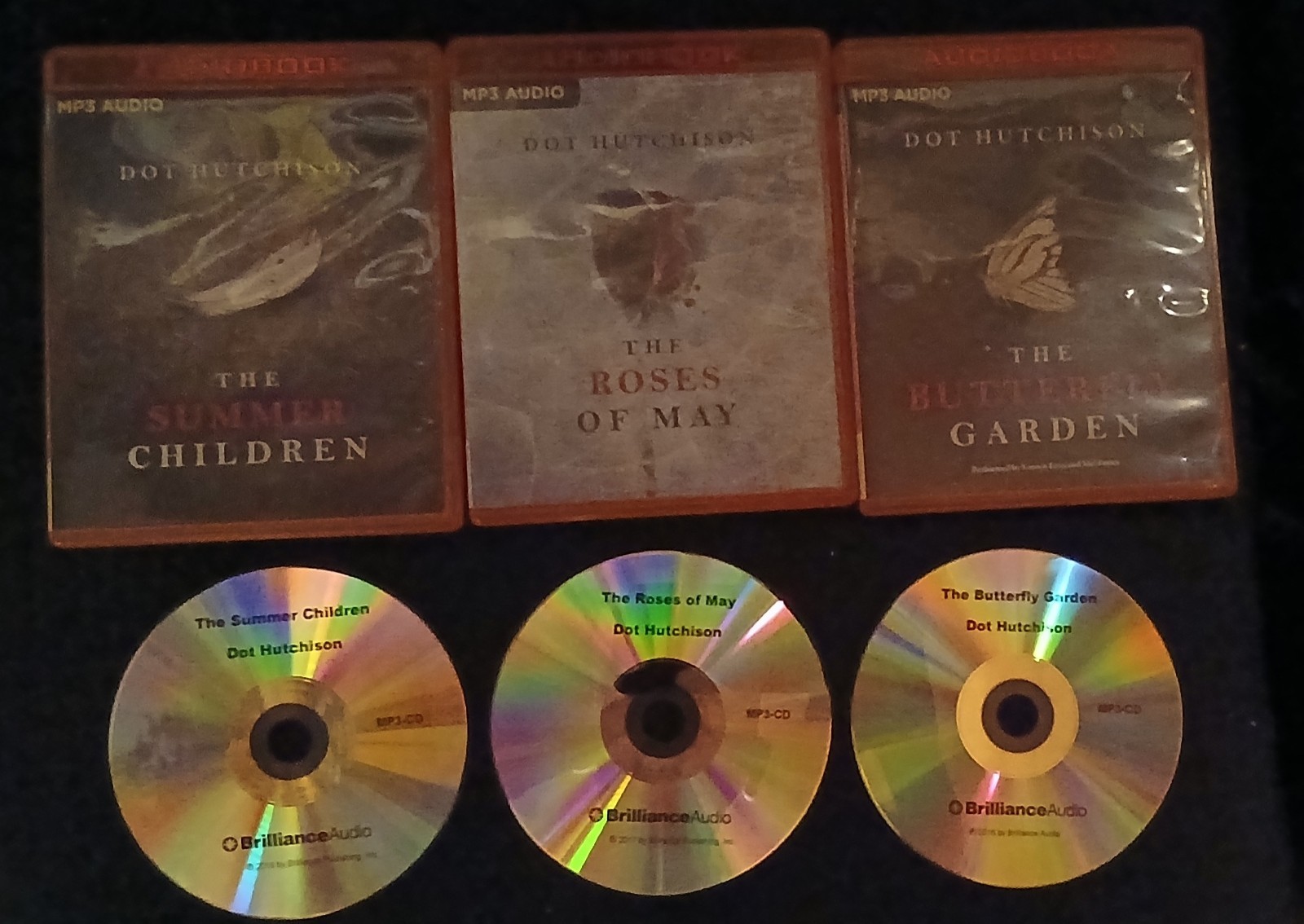 Dot Hutchison Three CD MP3 Audio Books Unabridged Mystery Crime