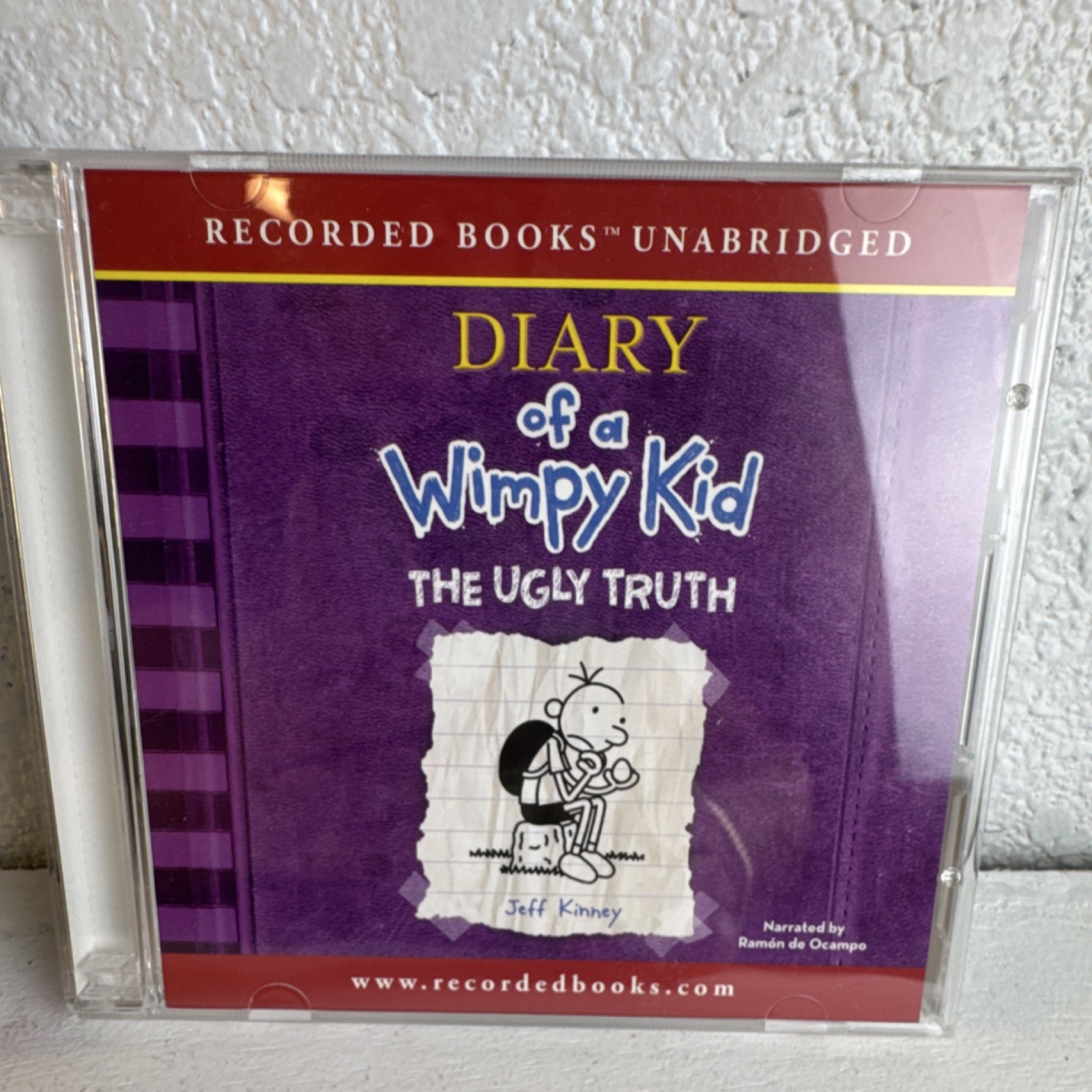 (8007)Diary of a Wimpy Kid: The Ugly Truth by Jeff Kinney, 2 Audio CDs
