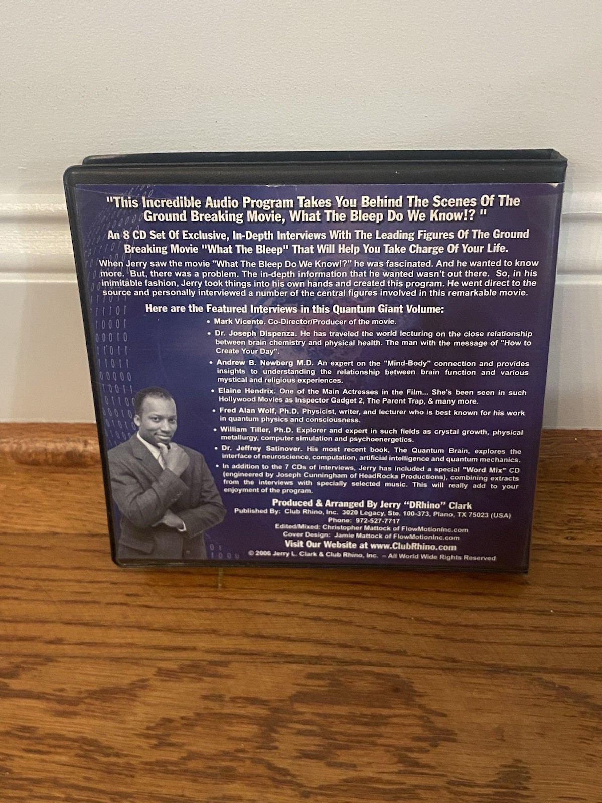 Jerry Clark Standing on the Shoulder of Giants 8-disc Audiobook CD Set Quantum