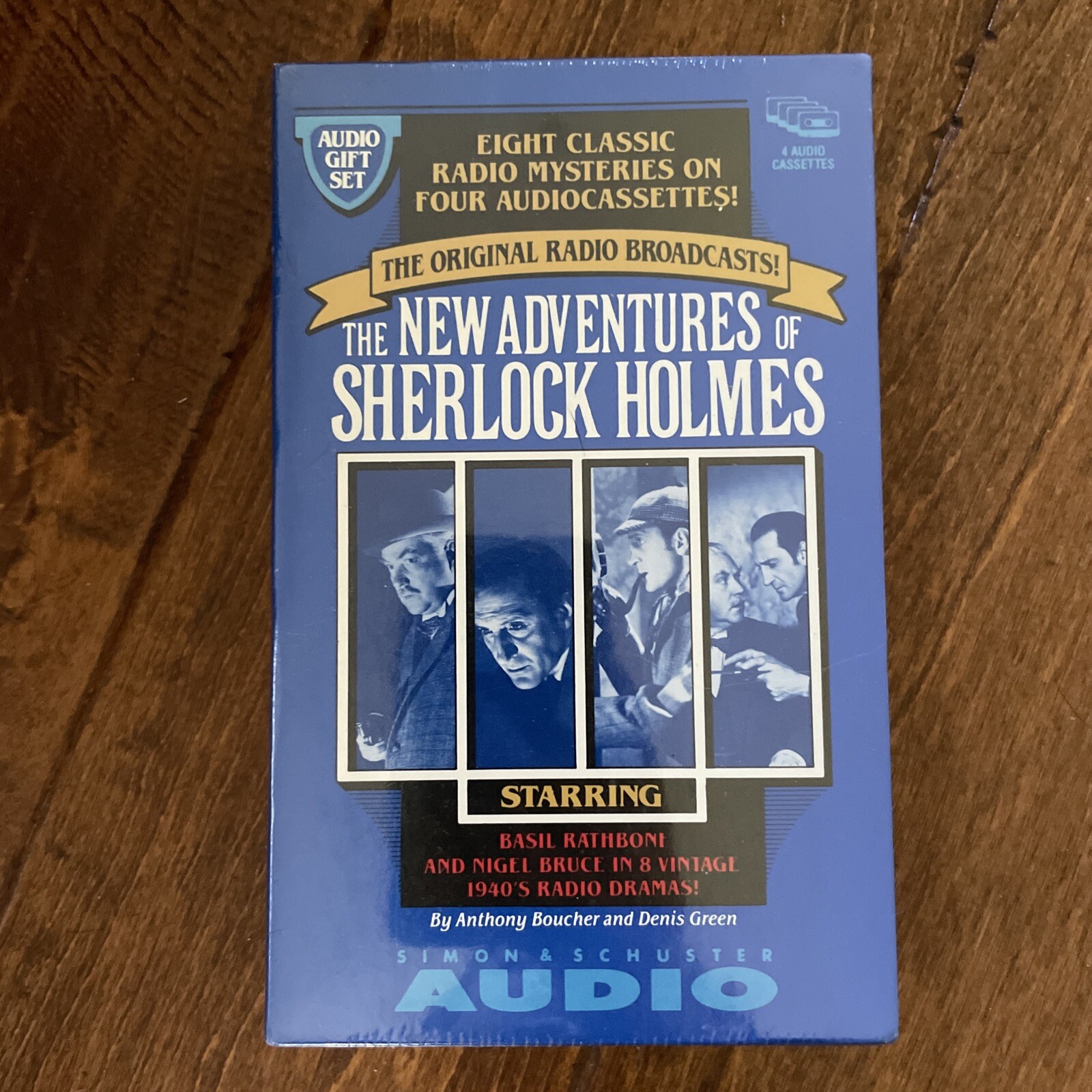 The New Adventures of Sherlock Holmes 8 Original Radio Broadcasts on 4 Cassettes