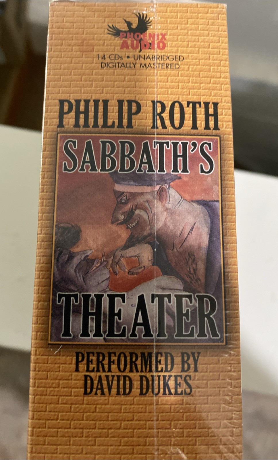 Philip Roth Sabbath’s Theater by David Dukes 14 CD Set Unabridged—Brand New