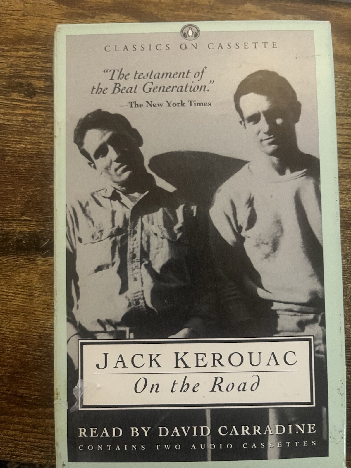 Jack Kerouac: On the Road. Audiobook Cassette Set (1985) Penguin