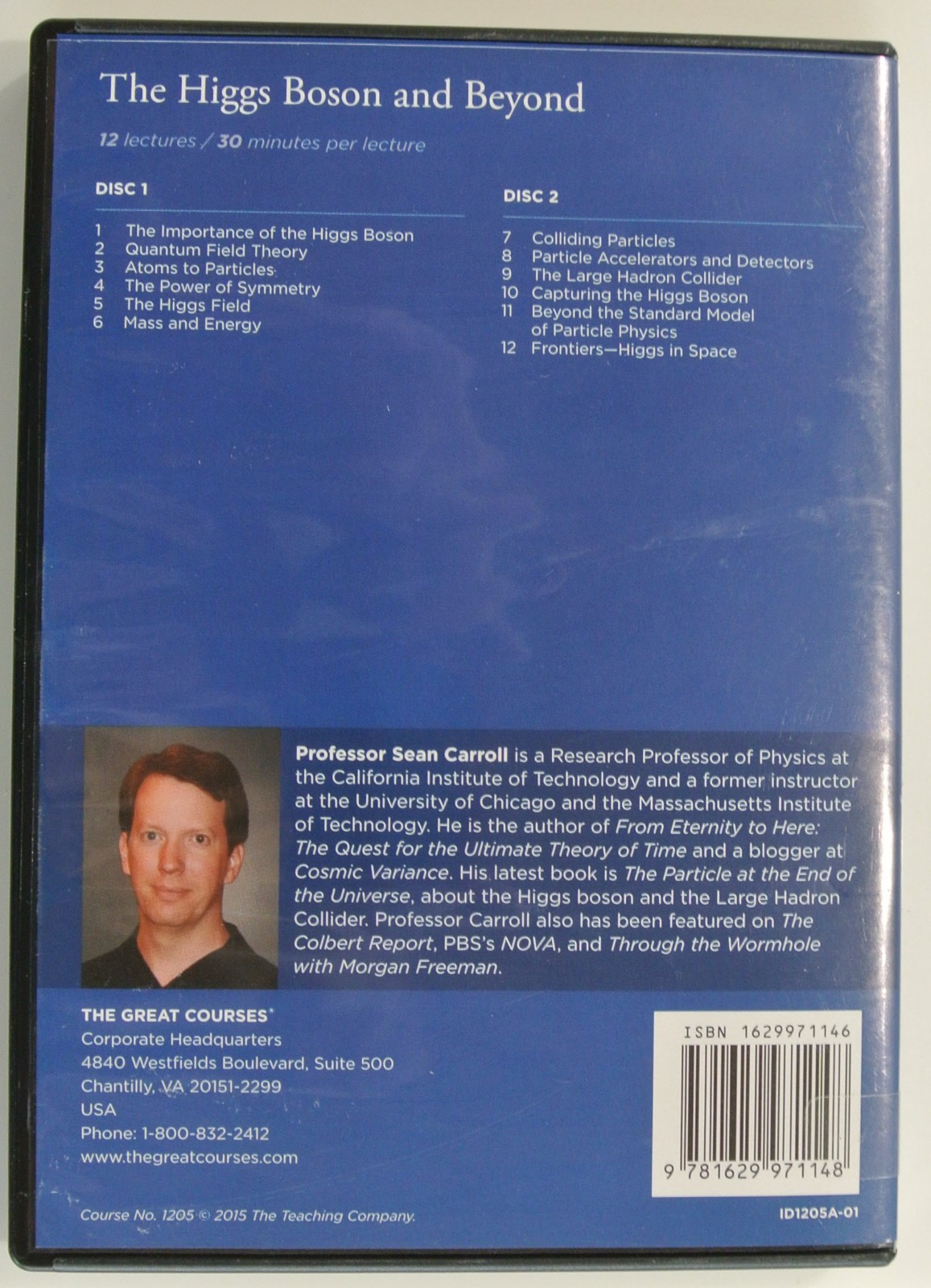 The Higgs Boson and Beyond — The Great Courses 2 disc w/book