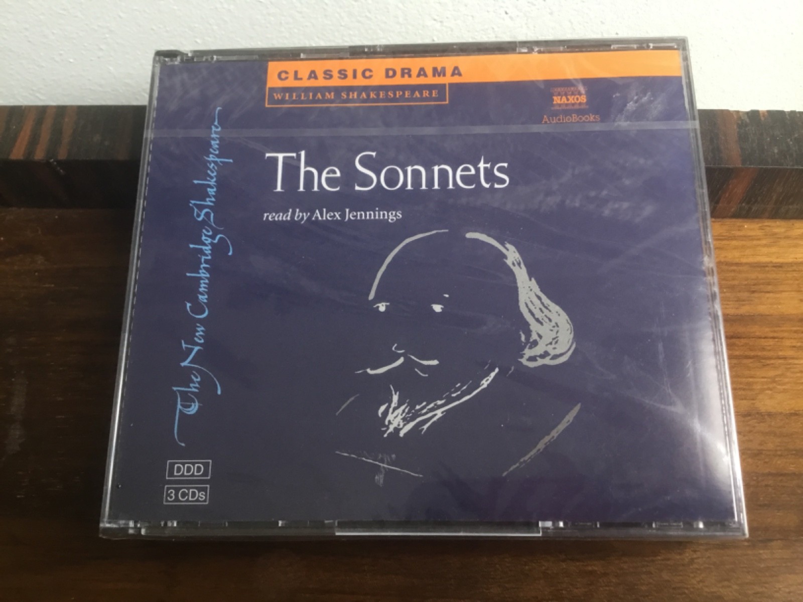 cd the new Cambridge Shakespeare the sonnets read by Alex Jennings