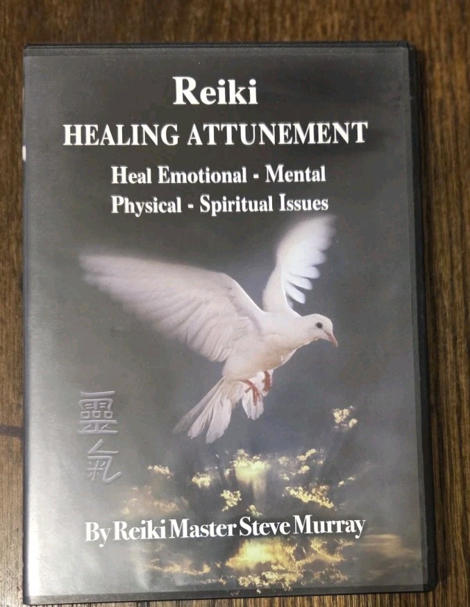 DVD Reiki Healing Attunements Emotional, Physical Spiritual Issues — Like New