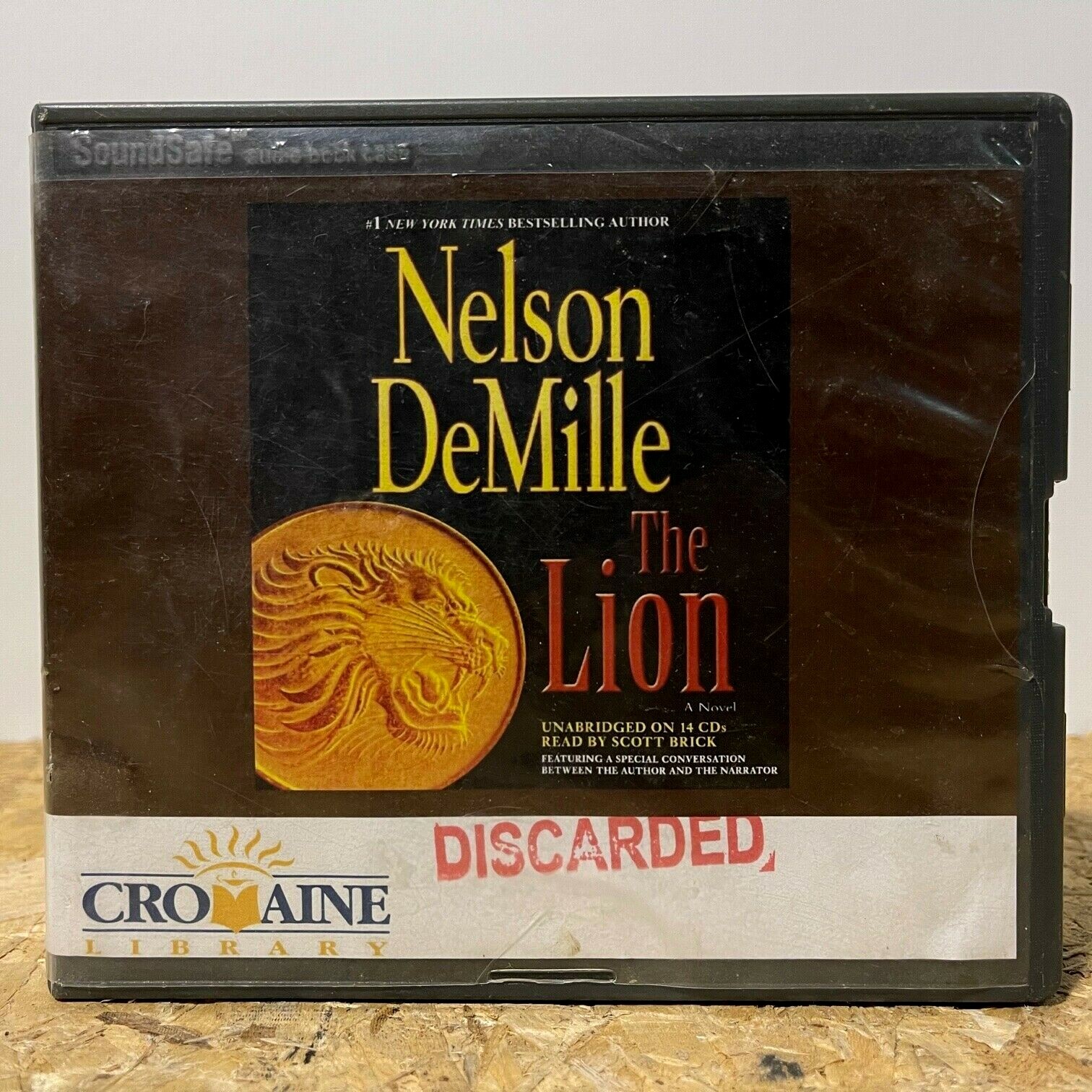 The Lion by Nelson DeMille Ex Library 14 CD Unabridged Audiobook Free Shipping