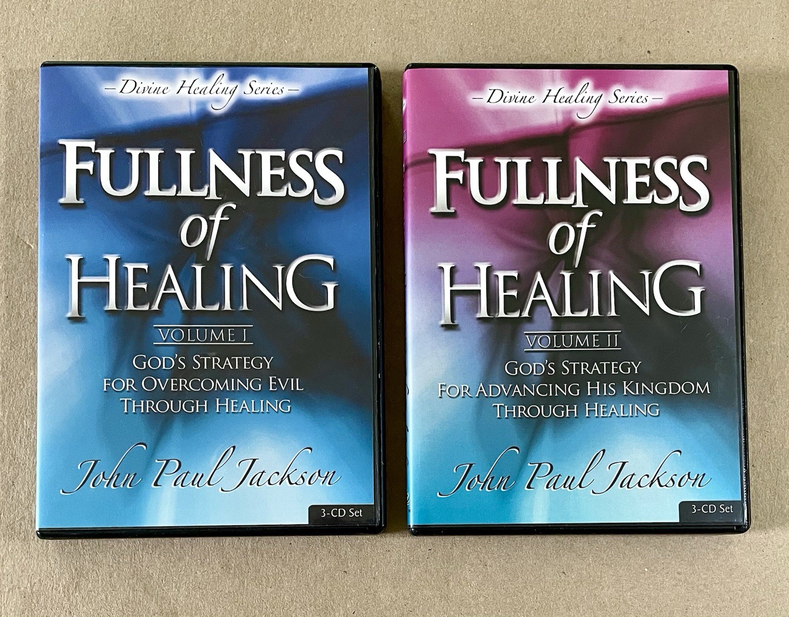 Fullness of Healing, Volume I & II, John Paul Jackson, 2 CD Sets (6 Discs) NEW!
